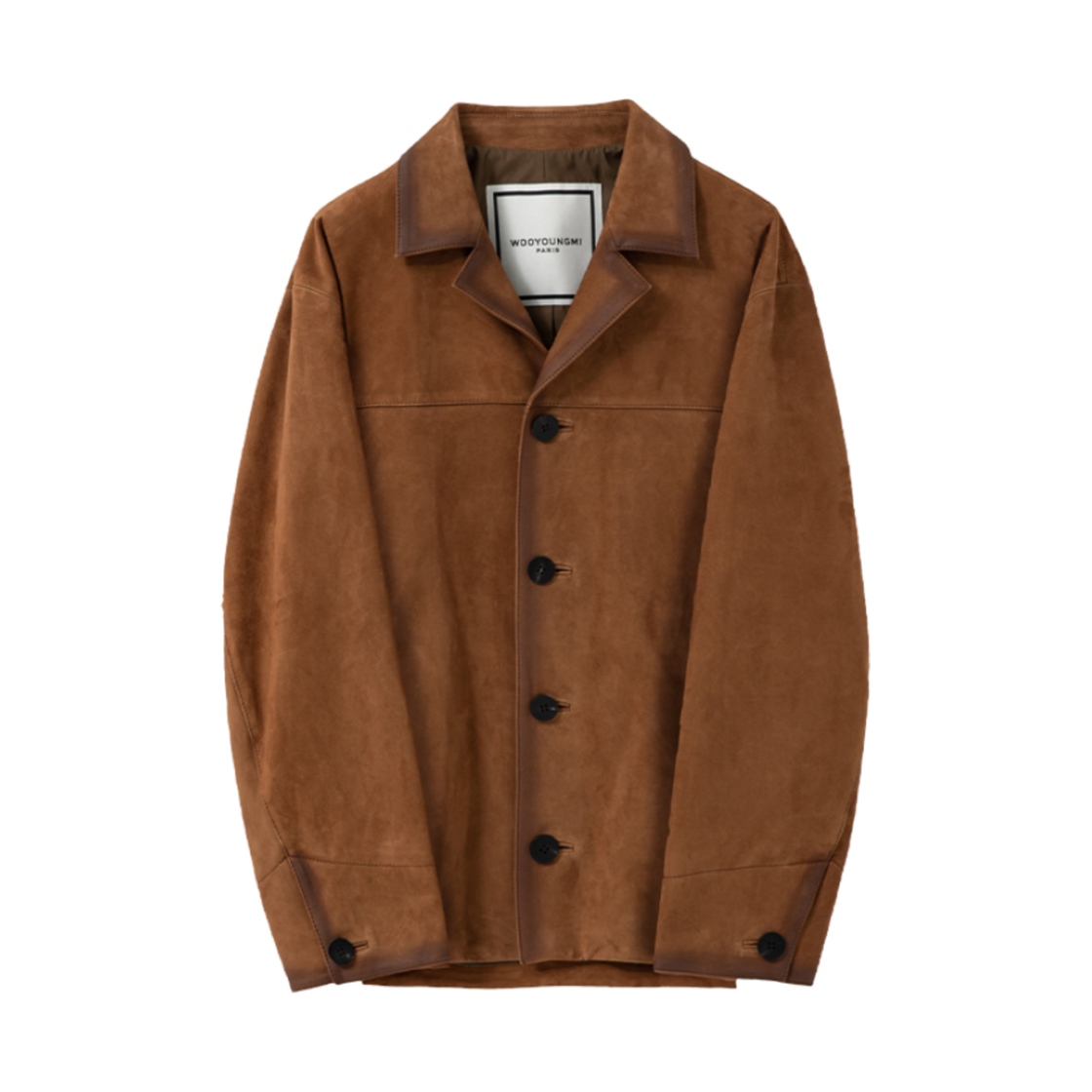 우영미 고트 스웨이드 자켓 카멜 - 24FW(Wooyoungmi Goat Suede Jacket Camel - 24FW) - 1