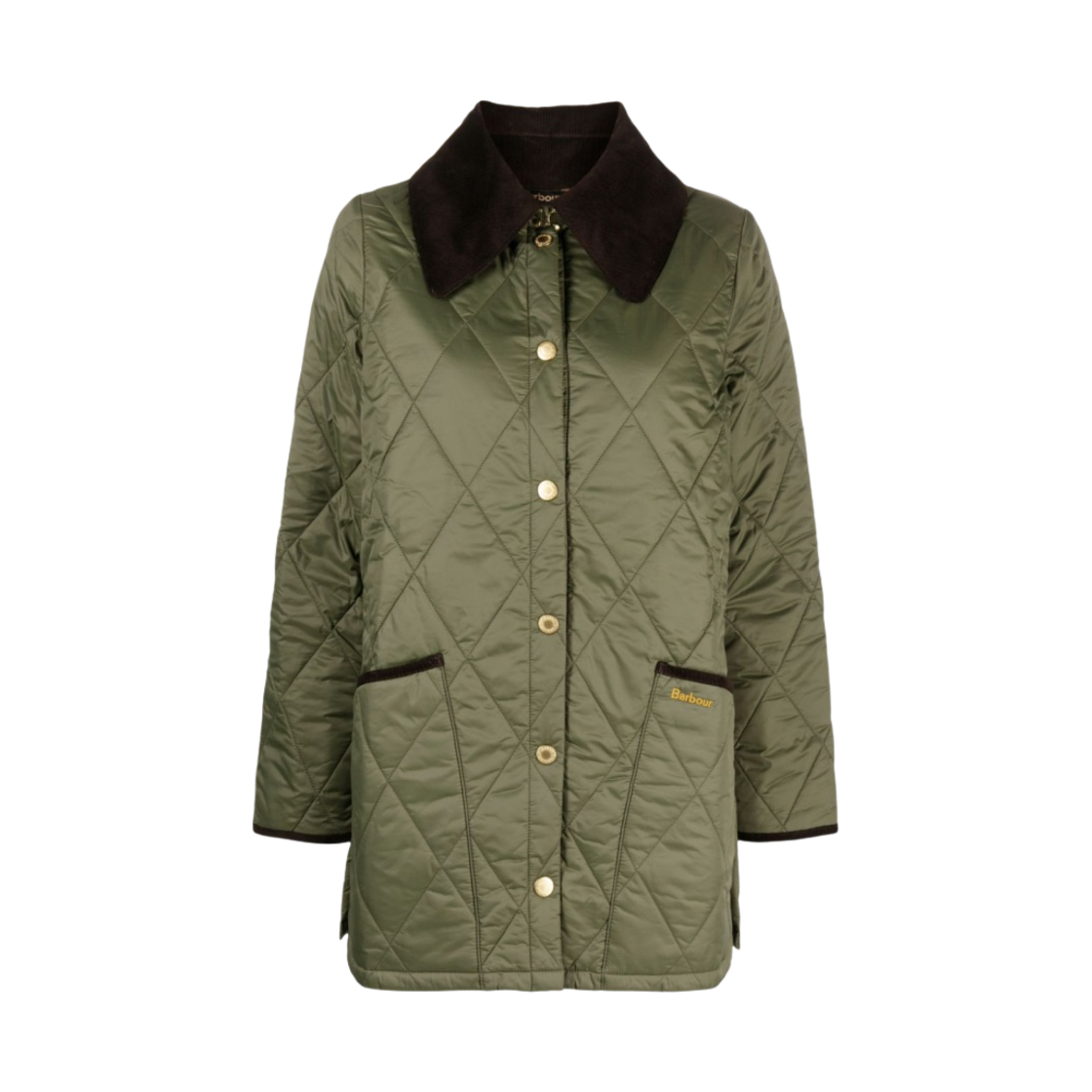 (W) 바버 모던 리데스데일 퀼티드 자켓 올리브((W) Barbour Modern Liddesdale Quilted Jacket Olive) - 1