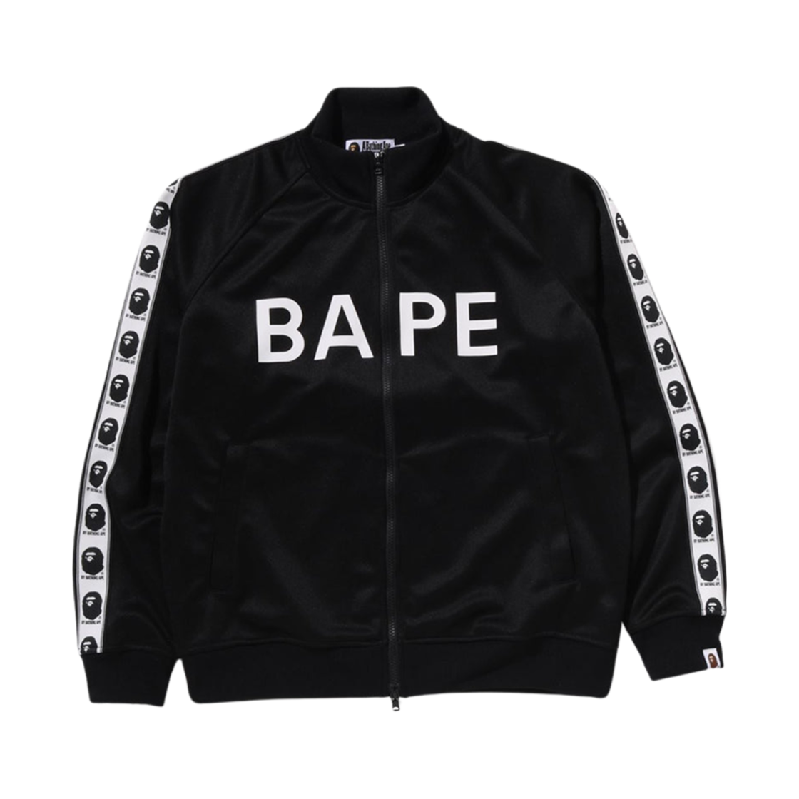베이프 트랙 자켓 블랙(BAPE Track Jacket Black)