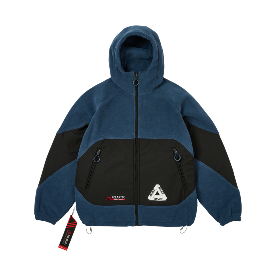 トップス palace polar fleece asymmetric jacket XL 팔라스 폴라 플리스 어시메트릭 자켓 블랙 - 21FW | Palace | KREAM