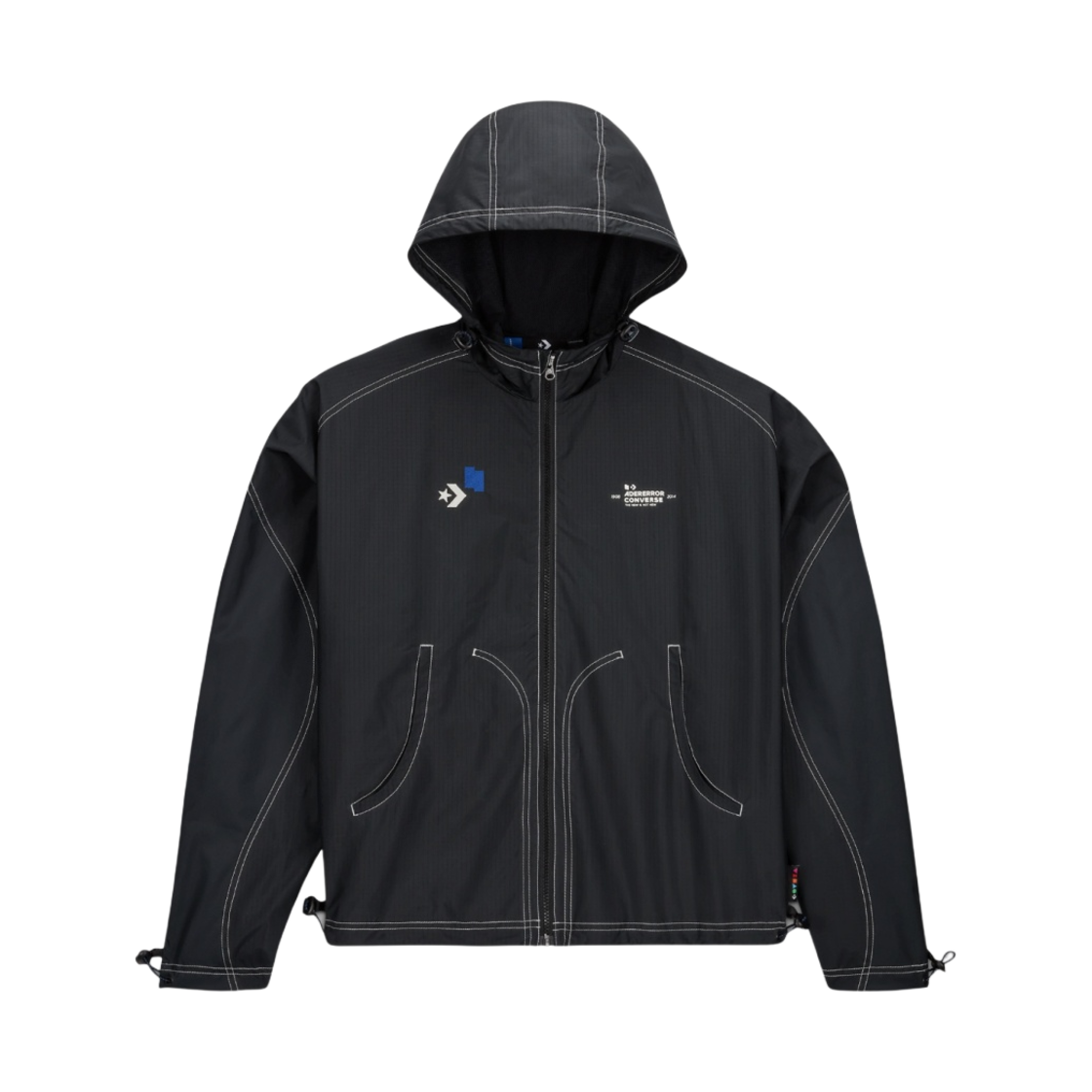 컨버스 x 아더에러 쉐입스 라이트 자켓 블랙(Converse x Ader Error Shapes Light Jacket Converse Black)