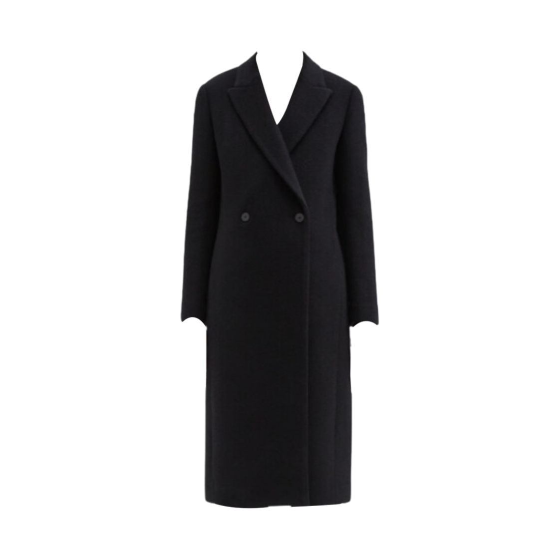 L091409R-001 (W) Theory City Coat Black