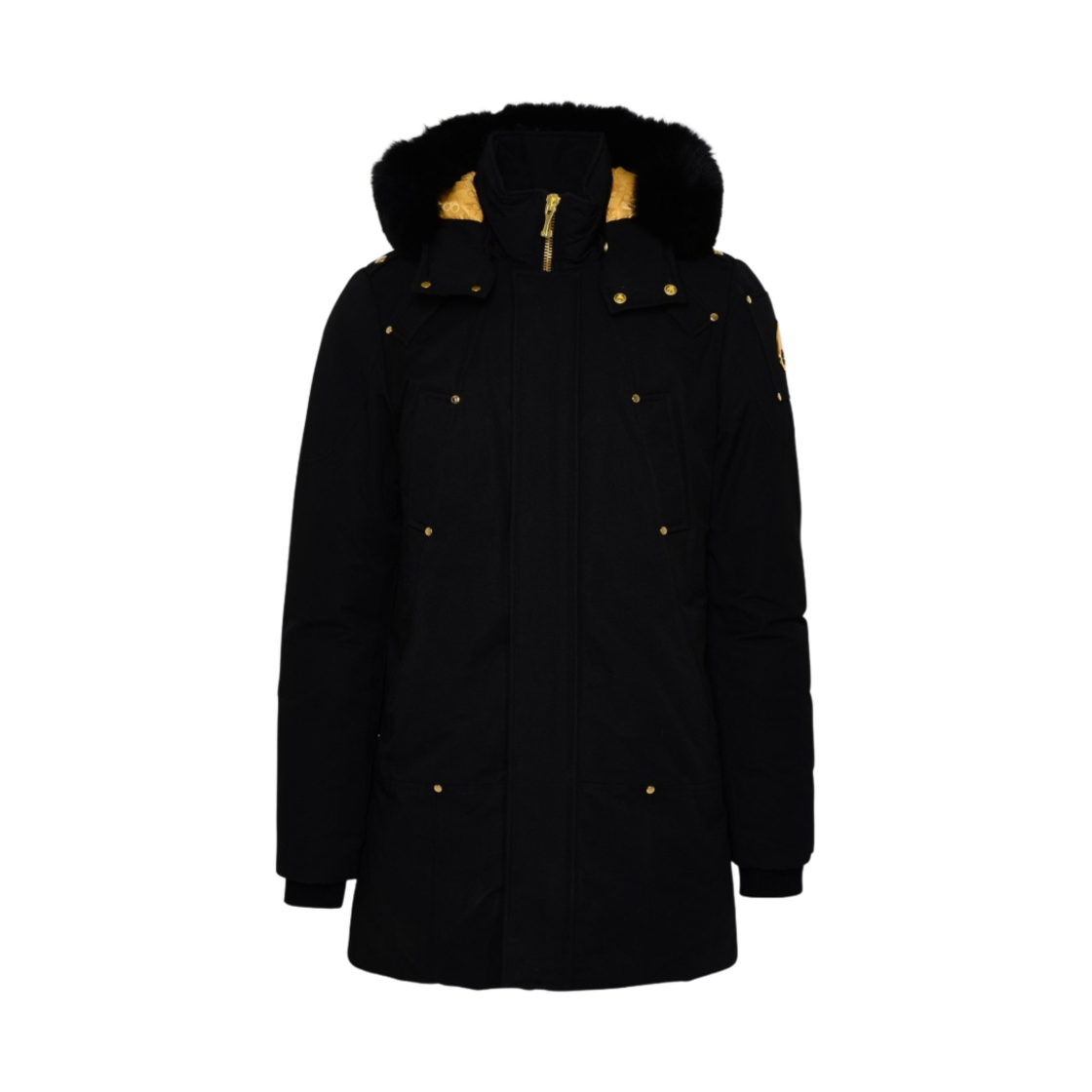 무스너클 골드 스털링 파카 블랙 폭스 퍼 블랙(Moose Knuckles Gold Stirling Parka Black Fox Fur Black)