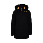 Moose Knuckles Gold Stirling Parka Black Fox Fur Black