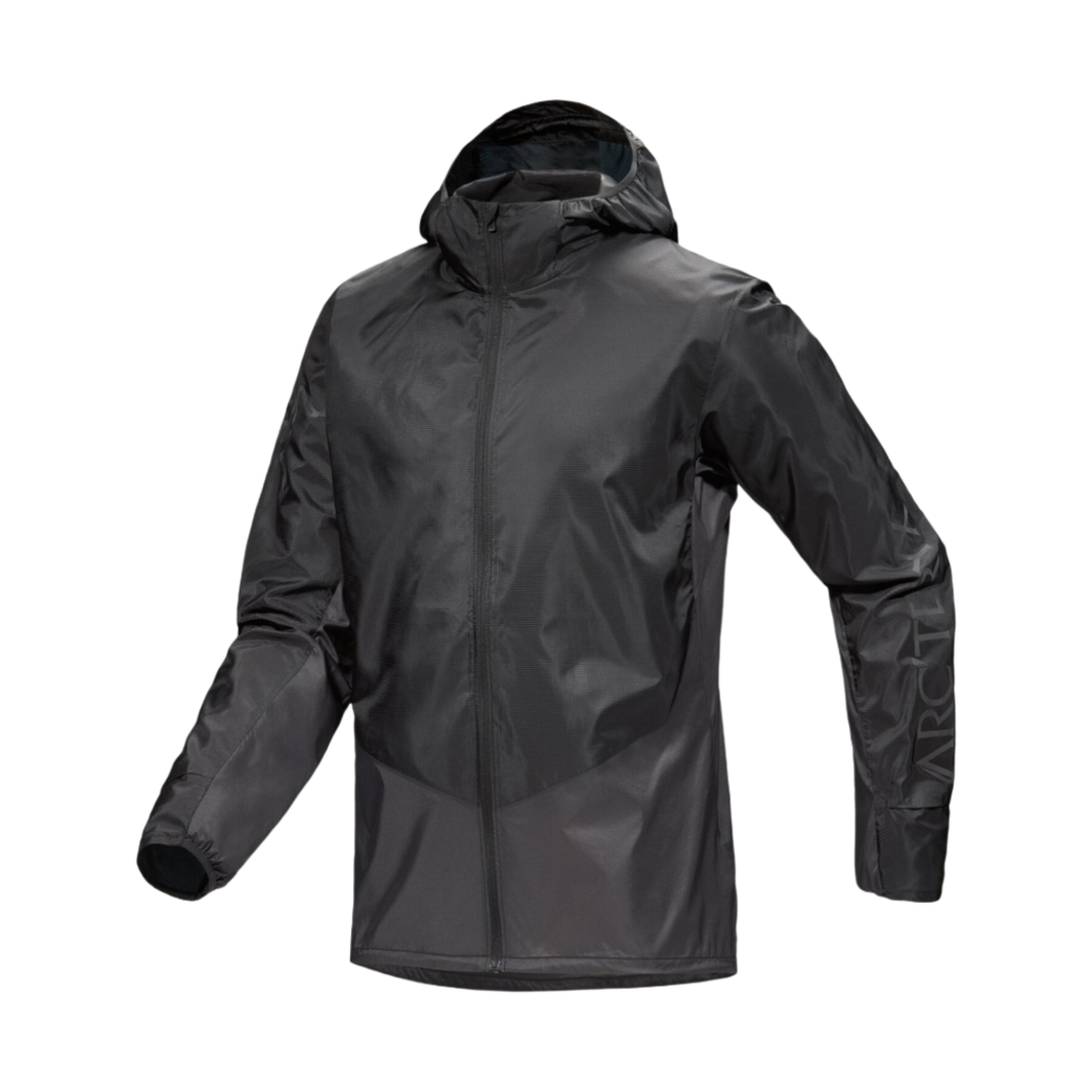 아크테릭스 노반 윈드쉘 후디 블랙 그래파이트(Arc'teryx Norvan Windshell Hoody Black Graphite)