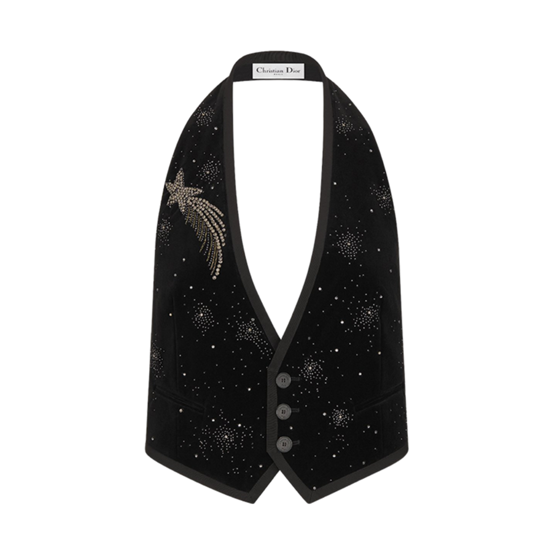 極美品⭐︎Christian Dior 黒 ジャガード ゴールドボタン ジャケット 超かっこいい！】☆ディオール☆ライダースジャケット (Dior