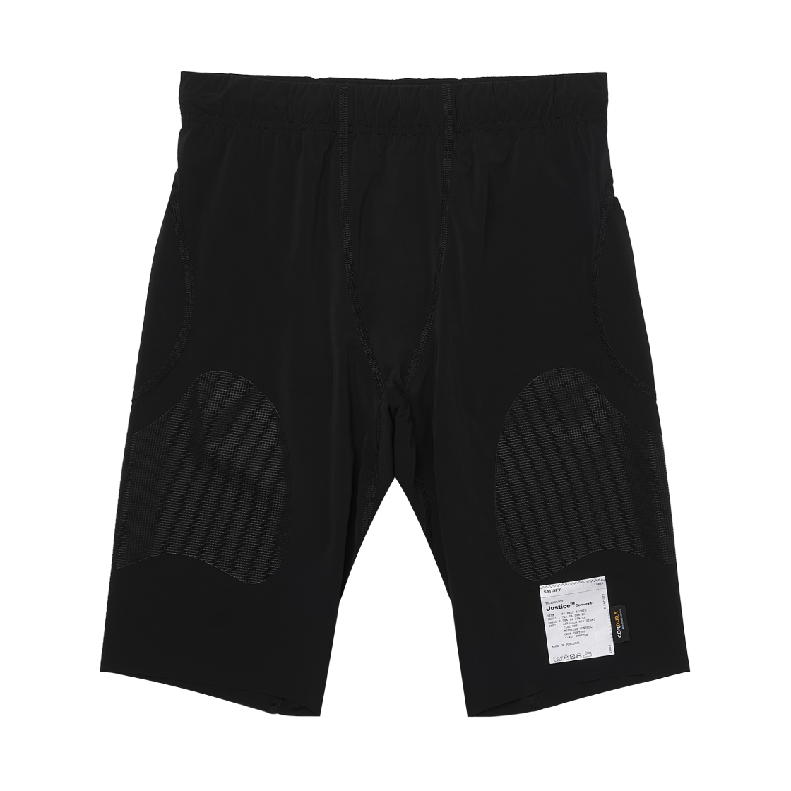 새티스파이 저스티스 코듀라 9인치 하프 타이츠 블랙(Satisfy Justice Cordura 9 Inch Half Tights Black)