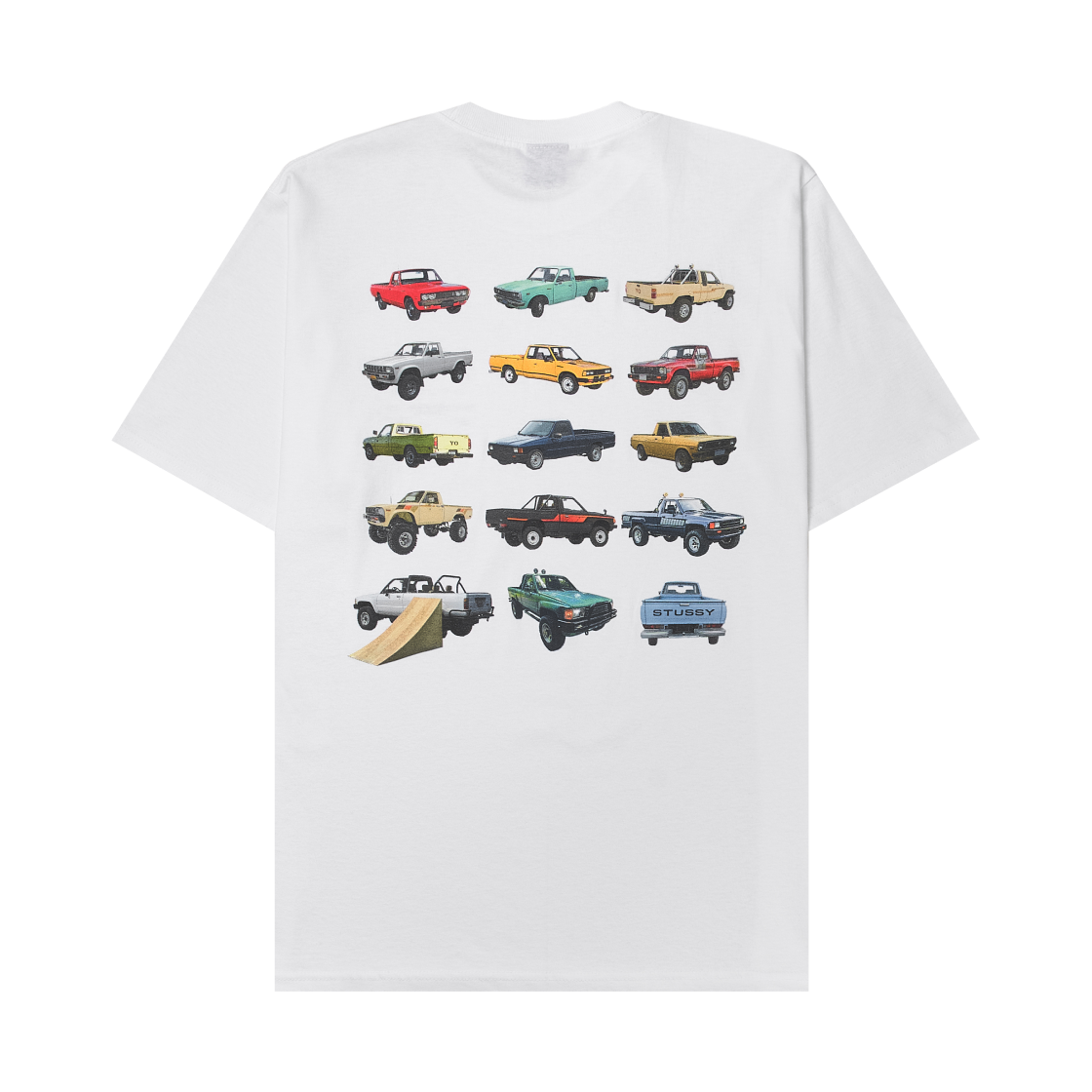 스투시 픽업 티셔츠 화이트(Stussy Pickup T-Shirt White)