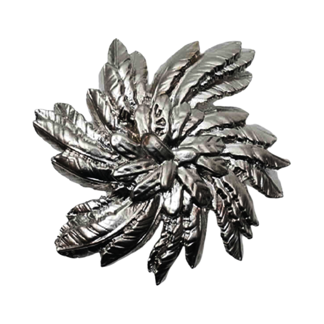 STU23WAP0001DUF STU Wing Metal Brooch