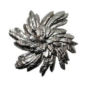 STU Wing Metal Brooch