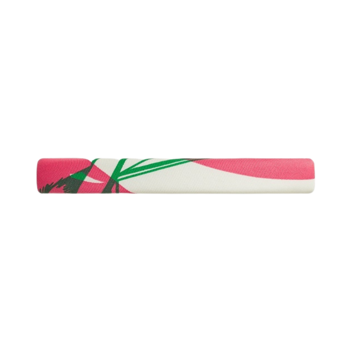 (W) 에르메스 브라이드 드 갈라 이클립스 GM 헤어 클립 로즈 비프 베르((W) Hermes Brides de Gala Eclipse GM Hair Clip Rose Vif Vert) - 1
