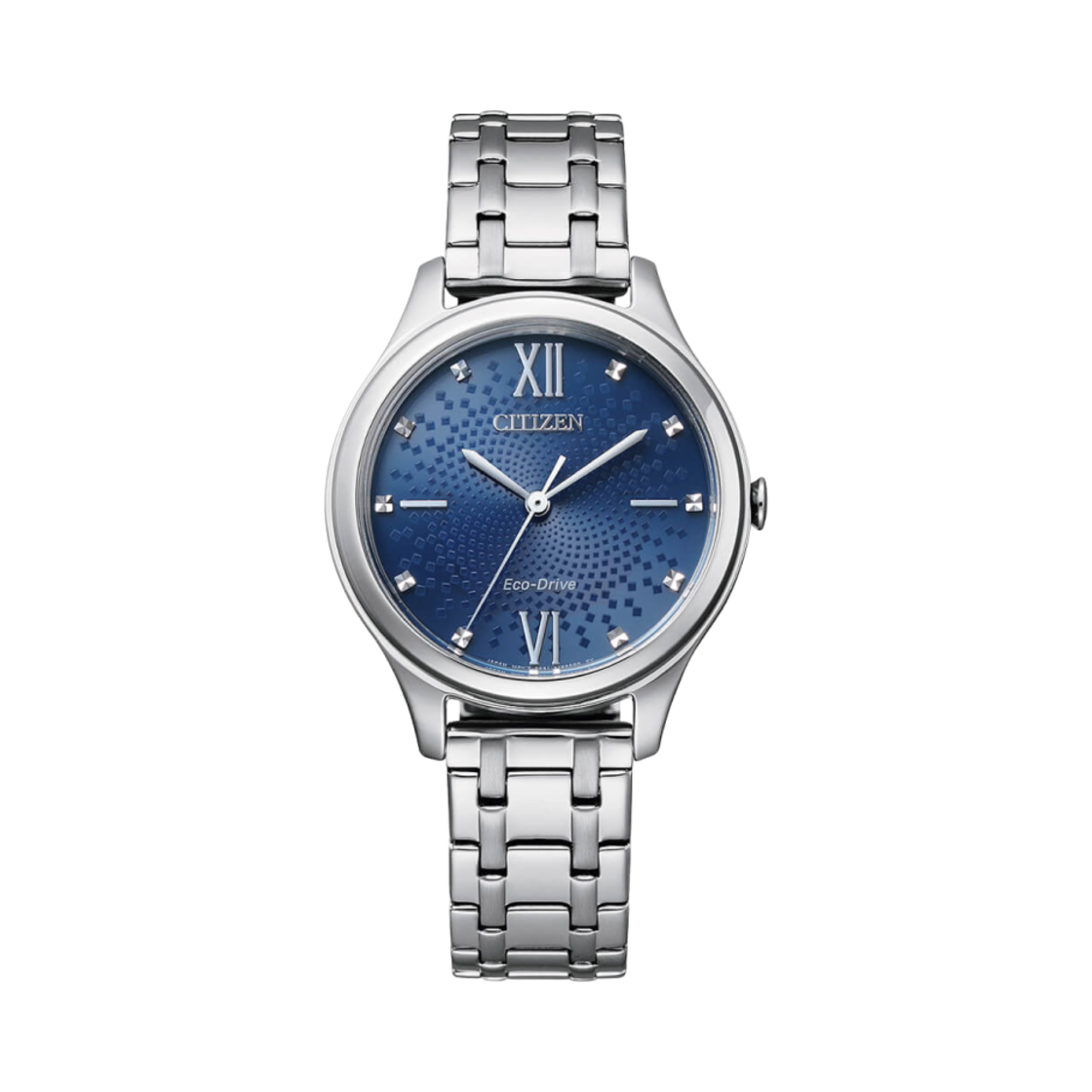 EM0500-73L (W) Citizen Eco-Drive 32mm Stainless Steel Blue Silver
