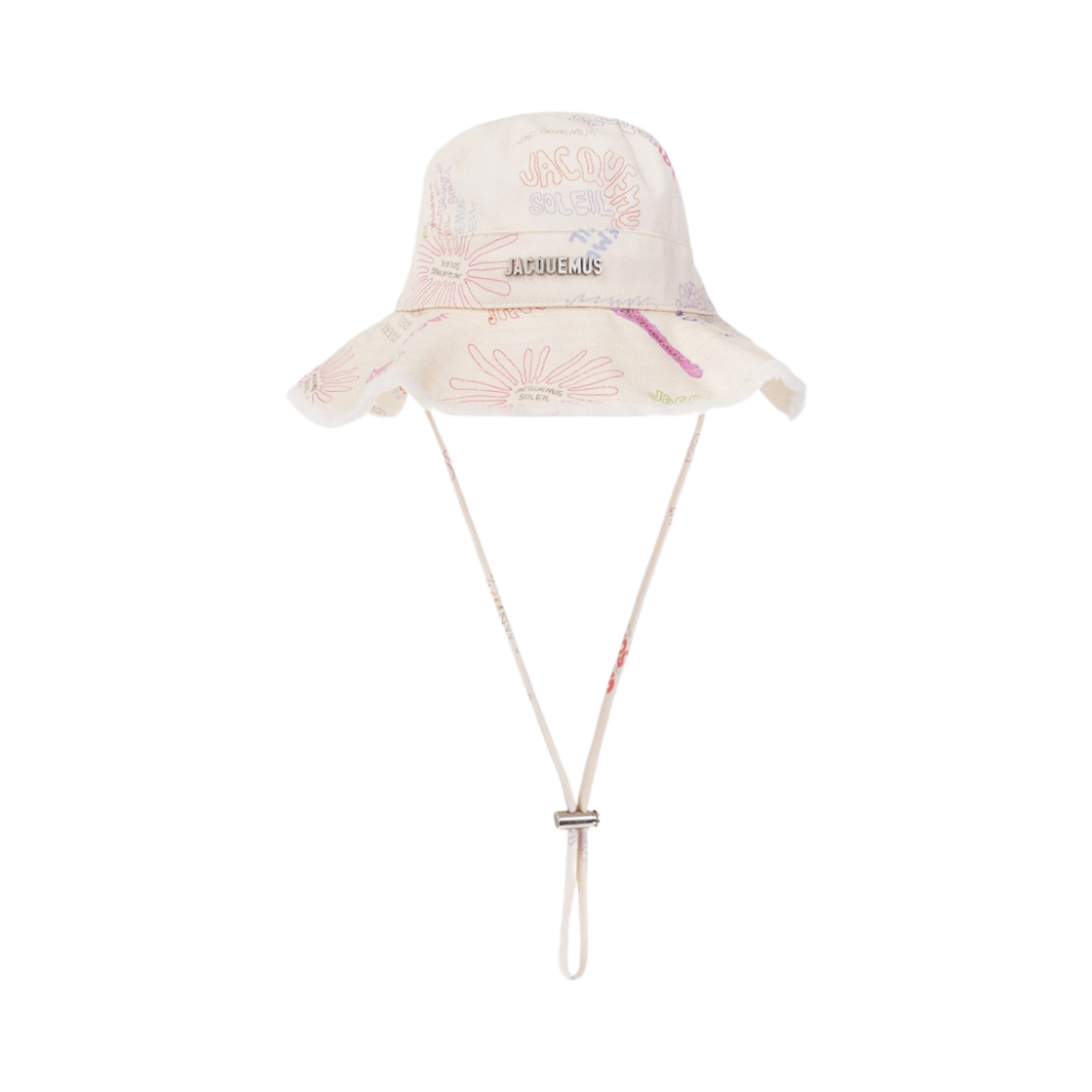 자크뮈스 르 밥 아티초크 버킷햇 프린트 멀티 태그(Jacquemus Le Bob Artichaut Bucket Hat Print Multi Tags)