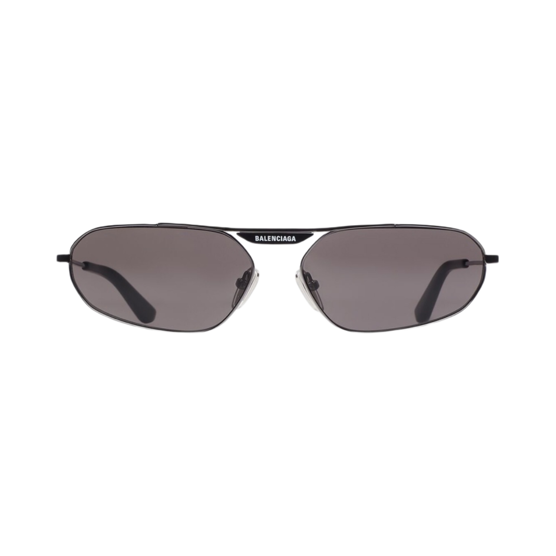 발렌시아가 태그 2.0 오발 선글라스 블랙(Balenciaga Tag 2.0 Oval Sunglasses Black) - 1