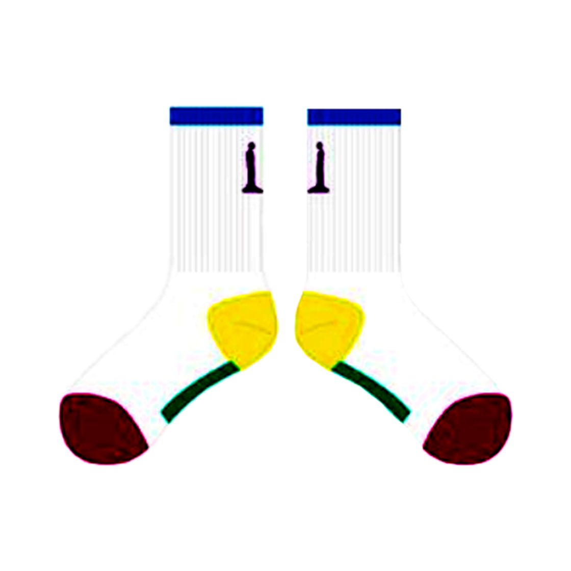 지드래곤 위버멘쉬 삭스 멀티컬러 B 버전(G-DRAGON Ubermensch Socks Multicolor B Ver.)