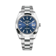 Rolex Datejust 41mm 126300 Bright Blue Oyster