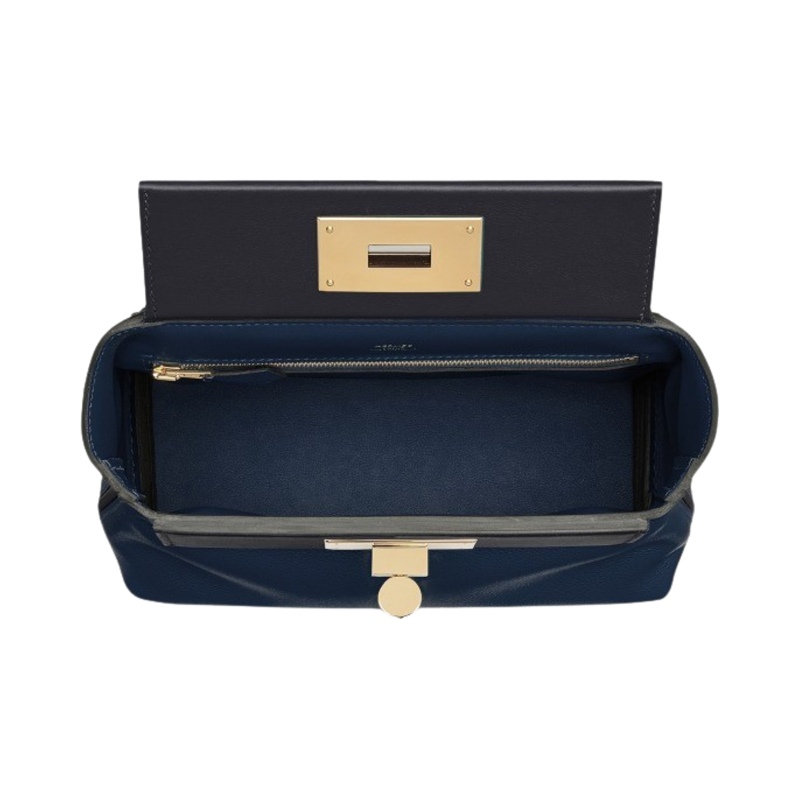 에르메스 24/24 21 백 에버컬러 스위프트 & 페르마브라스 하드웨어 블루 뉘 카방(Hermes 24/24 21 Bag Evercolor Swift & Permabrass Bleu Nuit Caban) - 4
