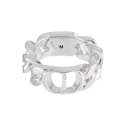 Dior CD Icon Chain Link Ring Silver