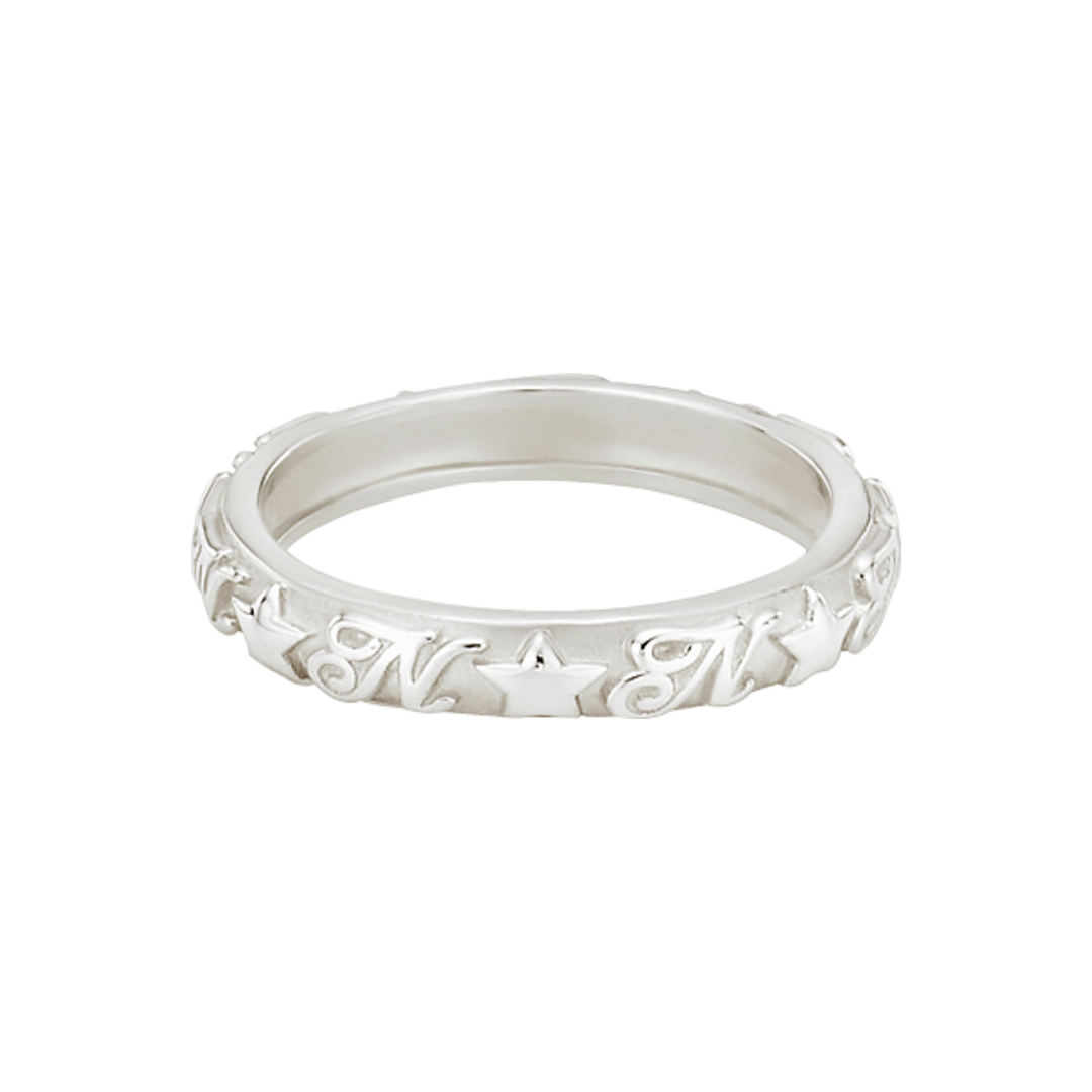 Nff417 Nff [silver925] star logo ring silver