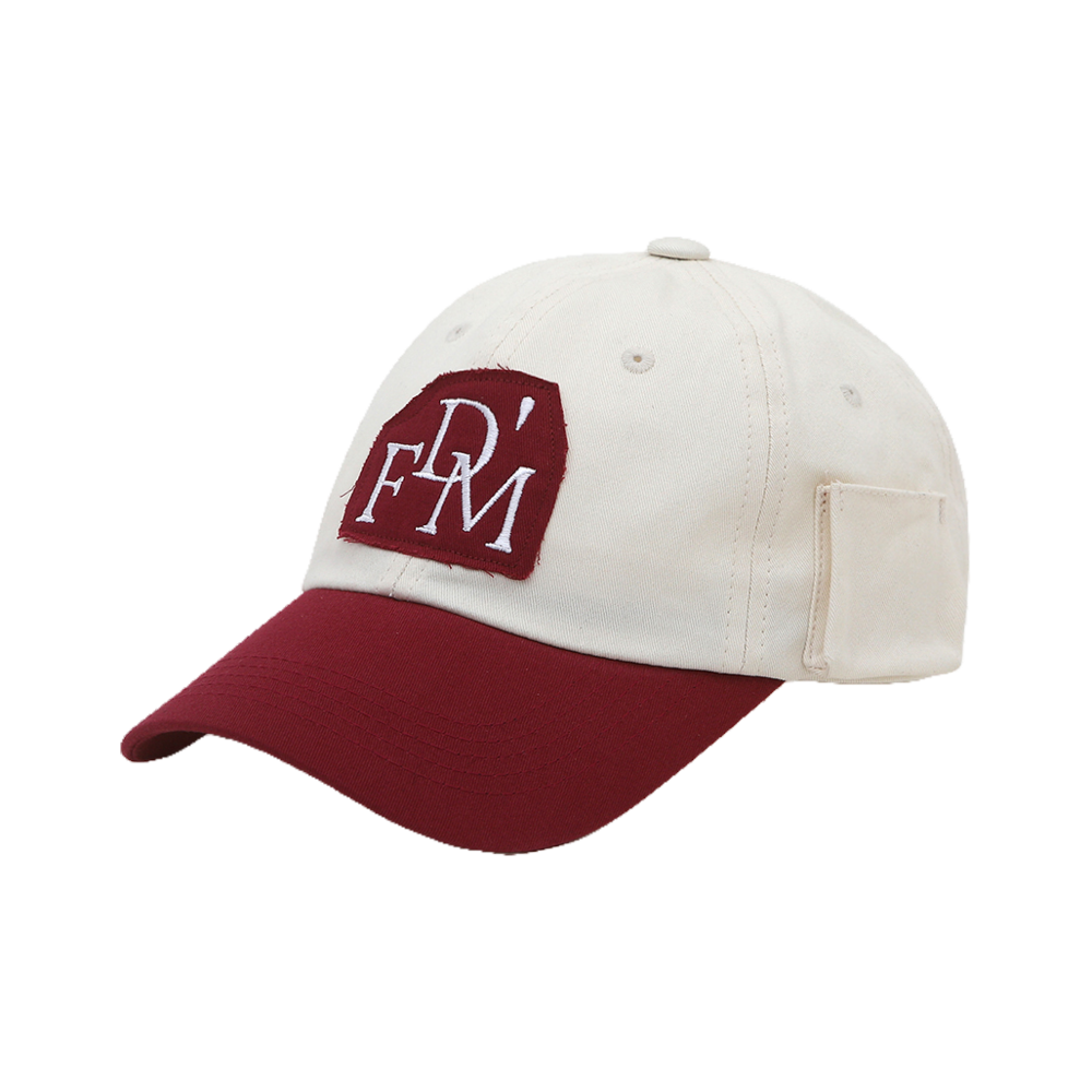 돈포겟미 투톤 패치 볼캡 비바 마젠타(DONTFORGETME Two Tone Patch Strap Viva Magenta)