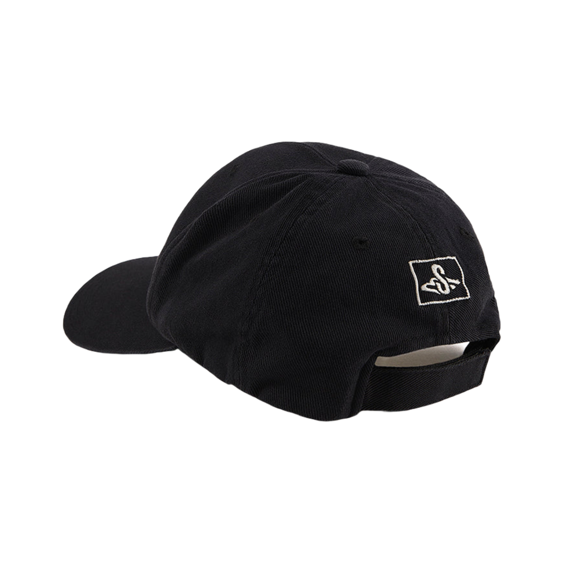 SAINT Mxxxxxx】 CAP_SAINT / WHITE-BLACK 세인트 마이클 SMX 캡 블랙