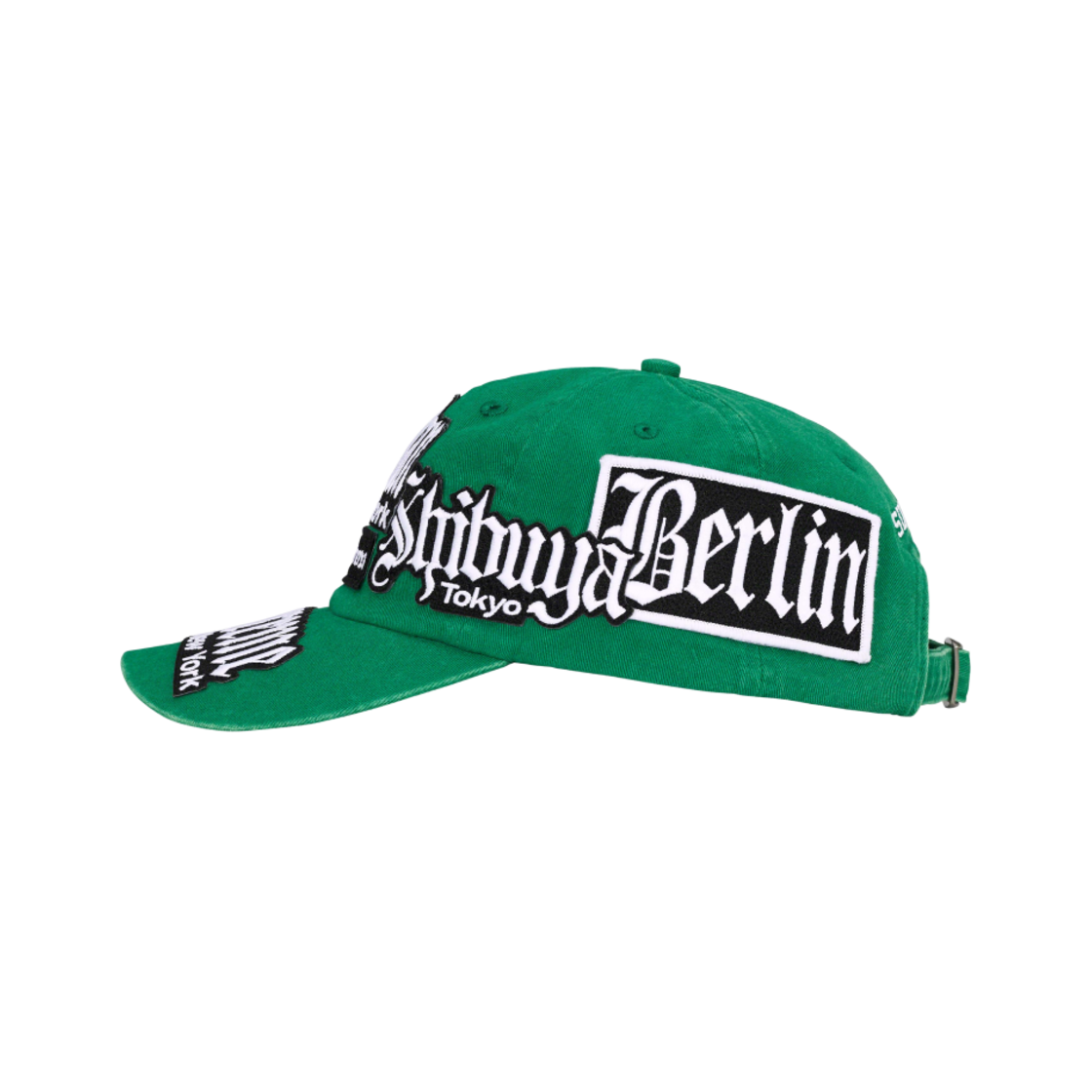 슈프림 시티 패치 6-패널 그린 - 23SS(Supreme City Patches 6-Panel Green - 23SS) - 3