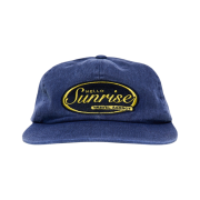 Hello Sunrise Oval Logo 6Panel Cap Navy