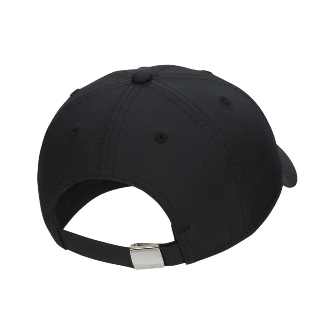(키즈) 나이키 드라이핏 클럽 언스트럭처 메탈 스우시 캡 블랙((Kids) Nike Dri-Fit Club Unstructured Metal Swoosh Cap Black) - 2