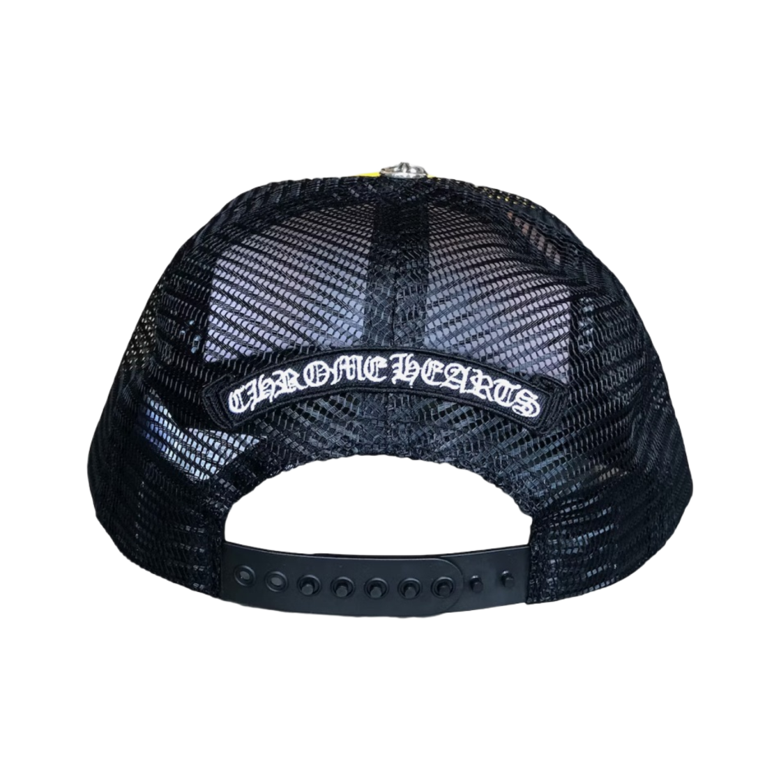크롬하츠 매티 보이 섹스 레코드 링크 트러커햇 블랙 옐로우(Chrome Hearts Matty Boy Sex Records Link Trucker Hat Black Yellow) - 2