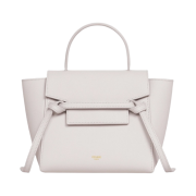 Celine Nano Belt Bag in Grained Calfskin Chalk