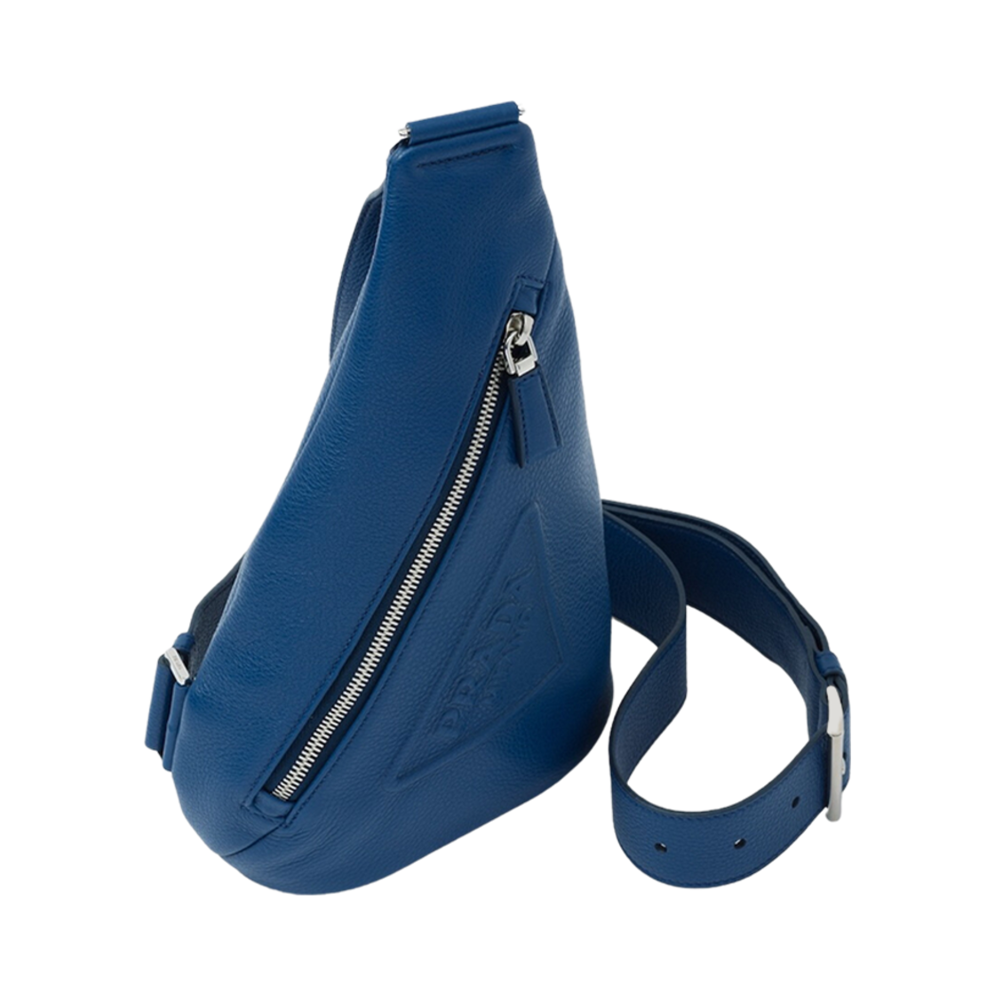프라다 크로스 레더 백 블루에뜨(Prada Cross Leather Bag Bluette) - 2