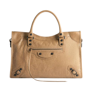 Balenciaga Le City Medium Bag Dark Beige