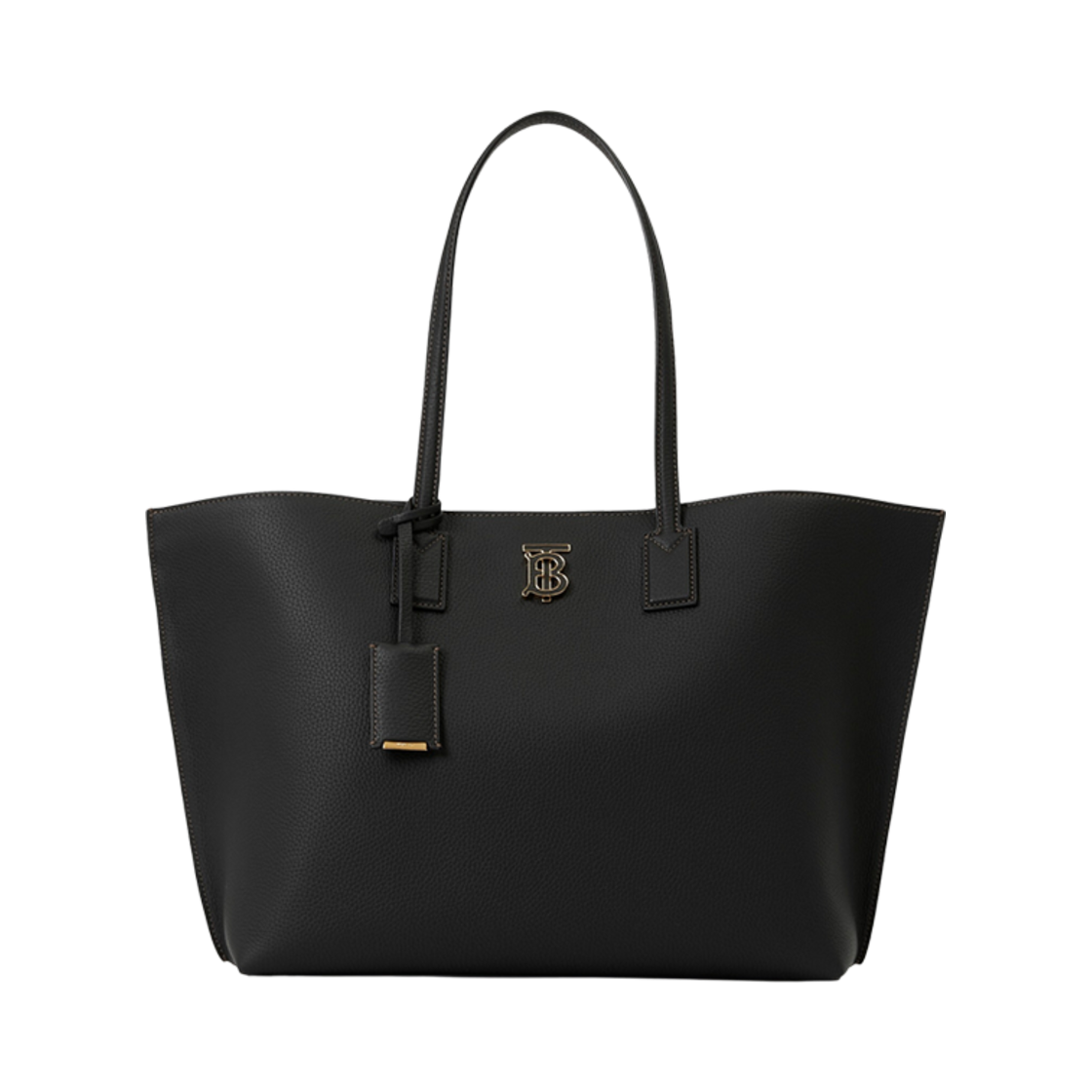 버버리 모노그램 모티프 미디움 토트 블랙(Burberry Monogram Motif Medium Tote Black) - 1