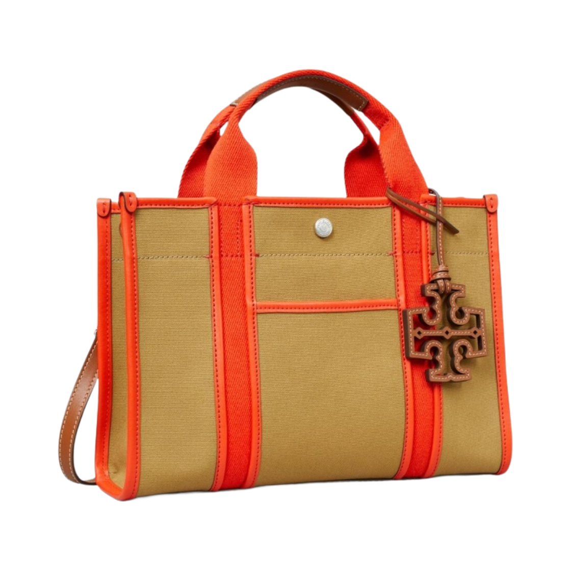 토리버치 스몰 트윌 토리 토트 큐민(Tory Burch Small Twill Tory Tote Cumin) - 2