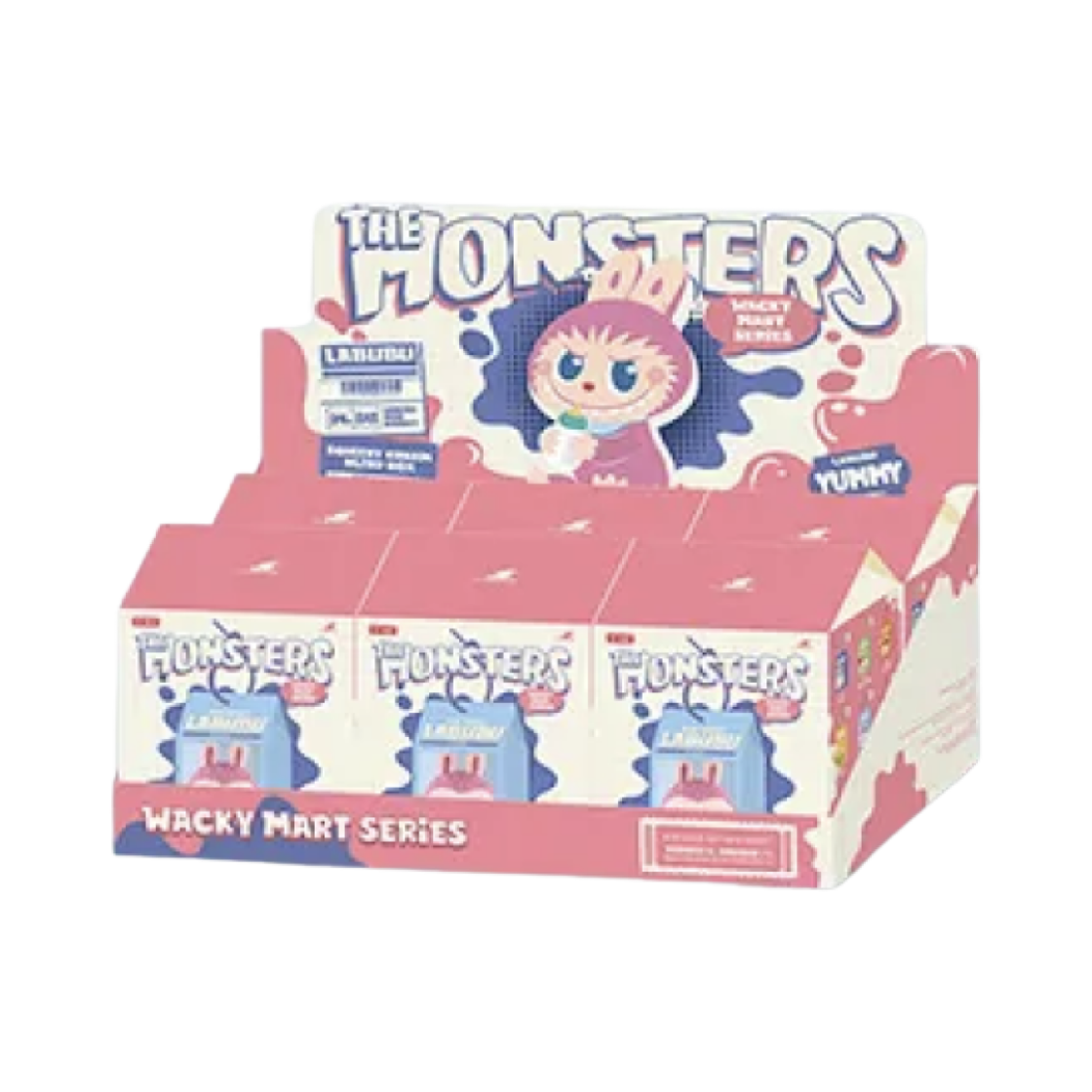 팝마트 라부부 더 몬스터즈 와키 마트 시리즈 핀치 펜던트 (6개입)(Pop Mart Labubu The Monsters Wacky Mart Series Pinch Pendant (6 Blind Boxes))