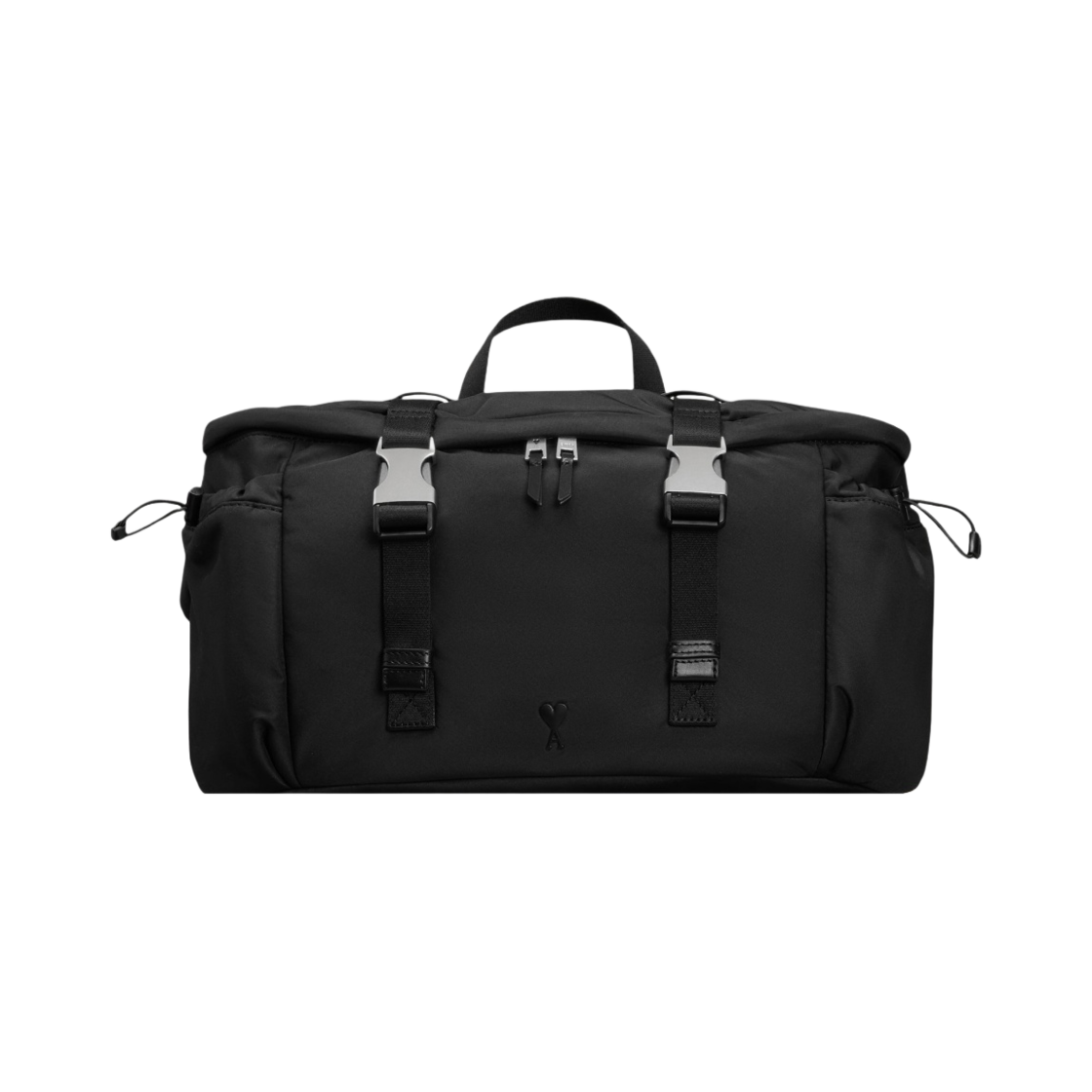 아미 드 꾀흐 오버사이즈 범백 블랙(AMI de Coeur Oversize Bumbag Black)