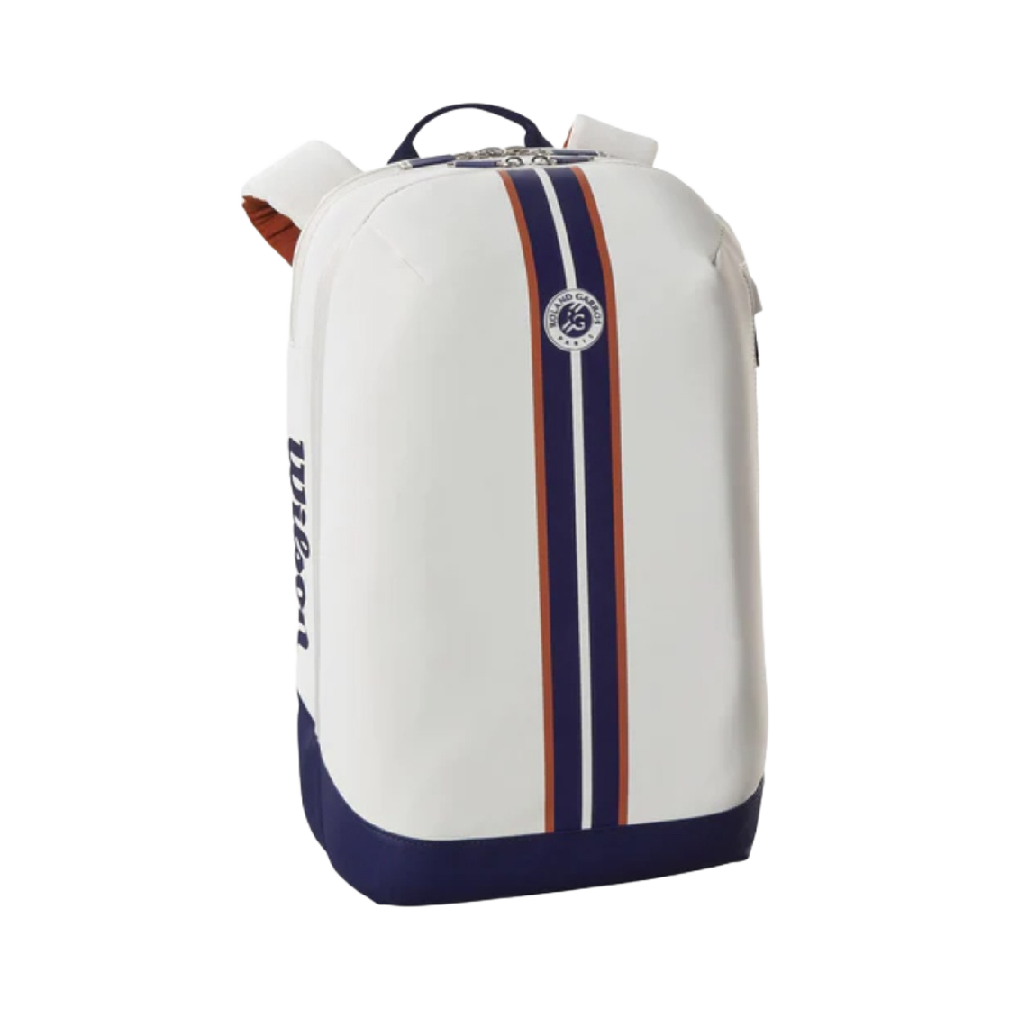 WR8026101001 Wilson Roland Garros Super Tour Backpack Navy White Clay