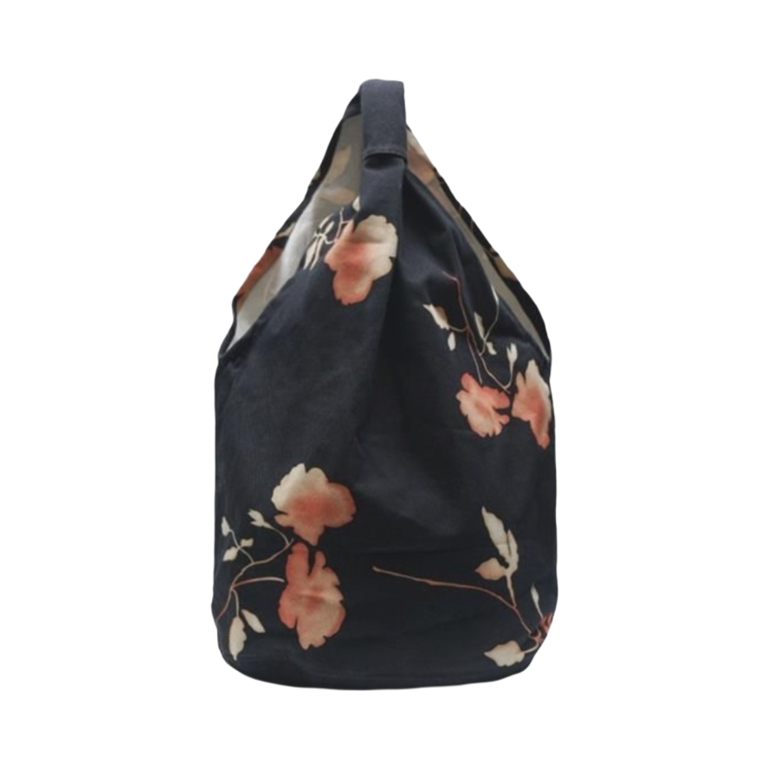 A4238DF Our Legacy Drip Bag Nocturnal Flower Printed Denim