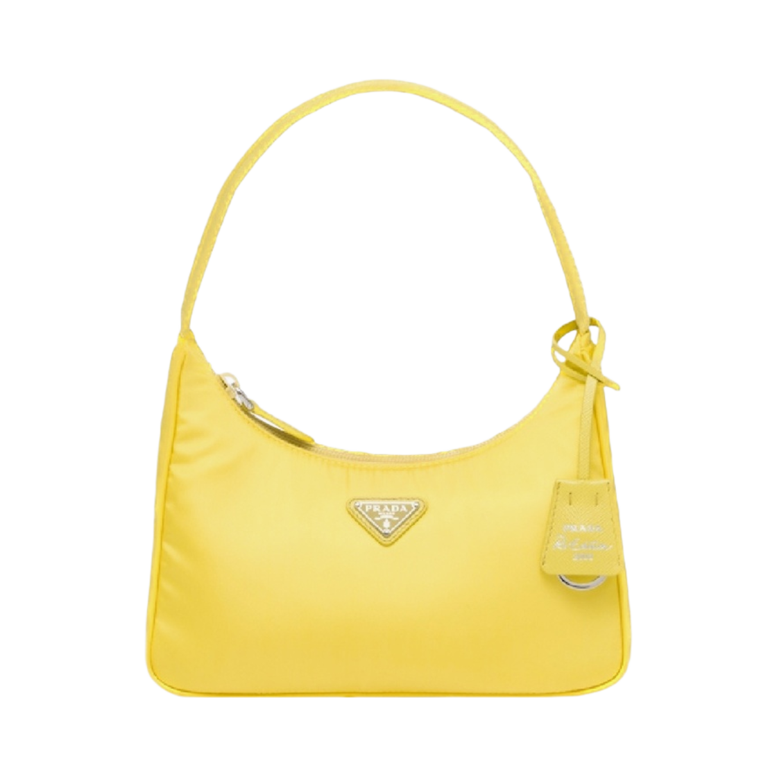 프라다 리나일론 리에디션 2000 미니백 시트론 옐로우(Prada Re-Nylon Re-Edition 2000 Mini Bag Citron Yellow) - 1