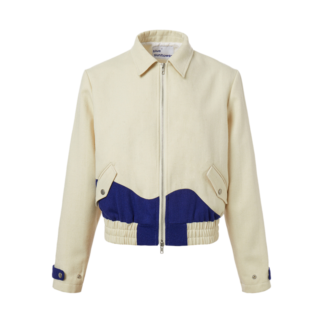 블루 선플라워 블루종 자켓(Blue Sunflower Blouson Jacket)