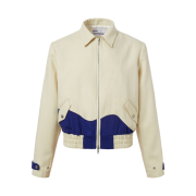 Blue Sunflower Blouson Jacket