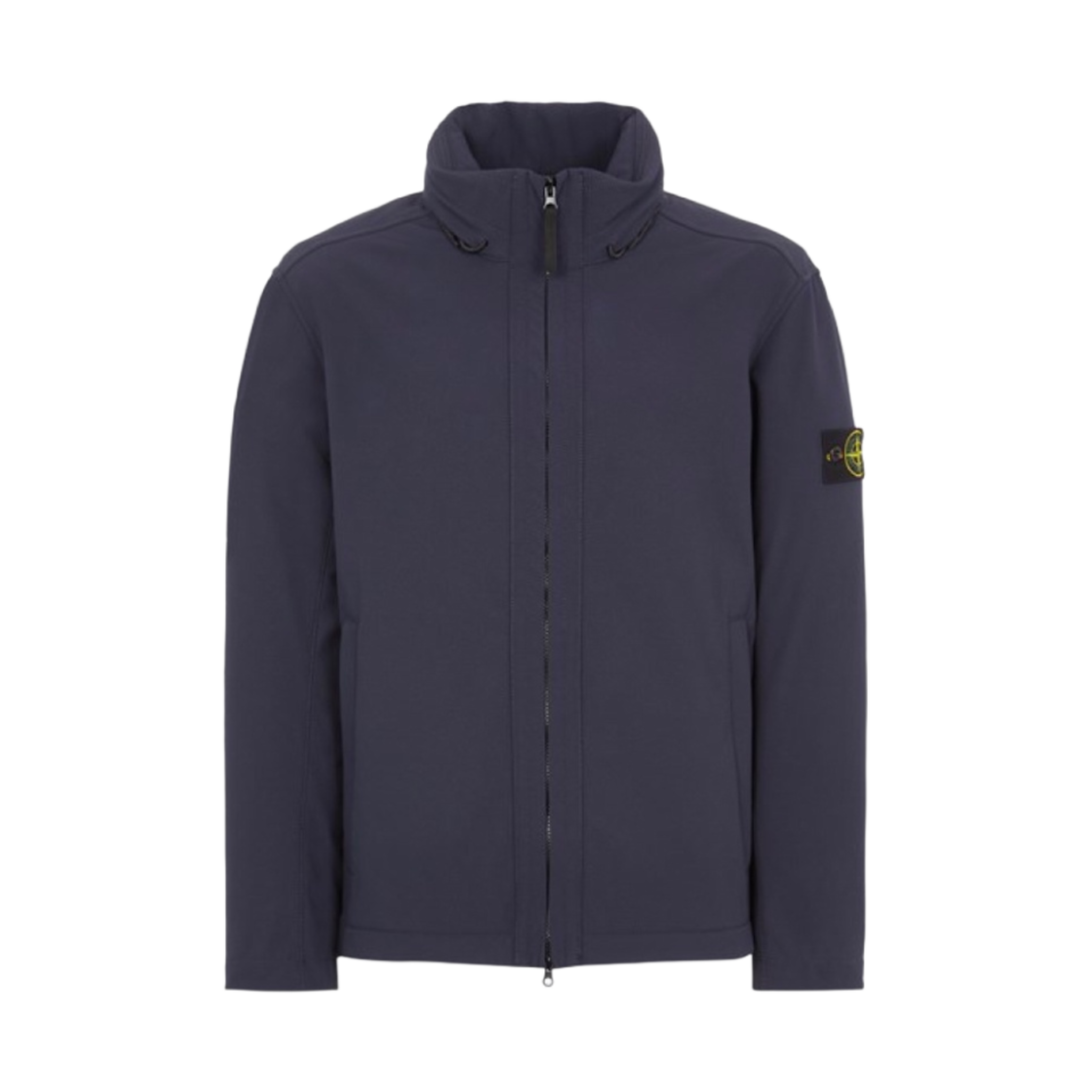 7915Q0222-V0020 Stone Island Q0222 Soft Shell-R E.Dye Technology Light Weight Jacket Navy Blue - 23FW