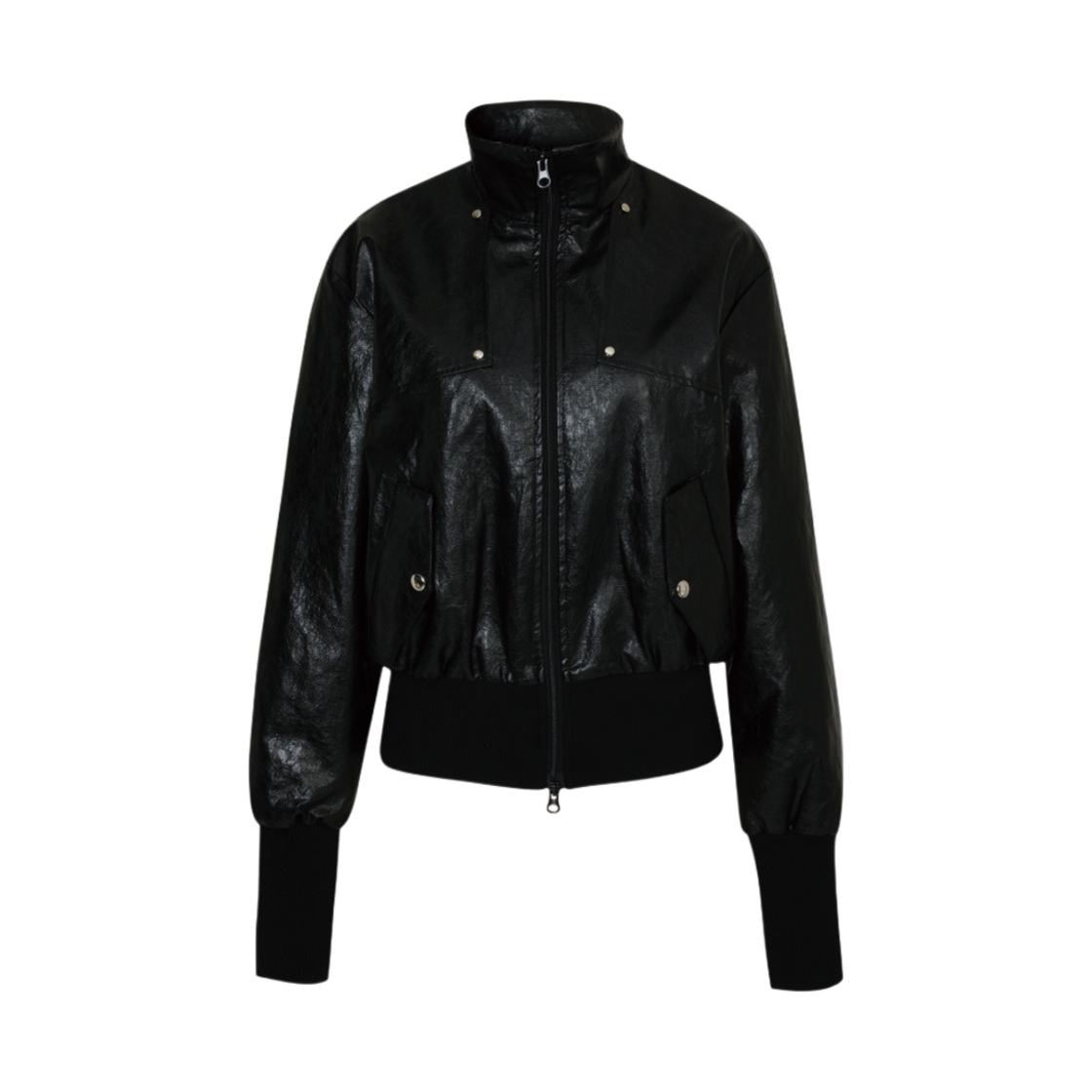 - (W) Bohemian Seoul Rivet Point Banding Jumper Black