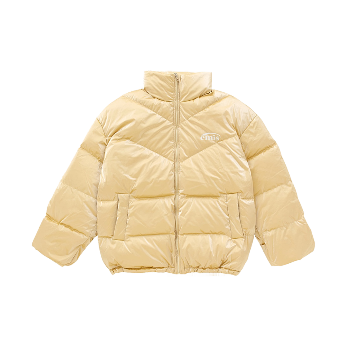이미스 러스터 리버시블 다운 자켓 옐로우(Emis Luster Reversible Down Jacket Yellow)