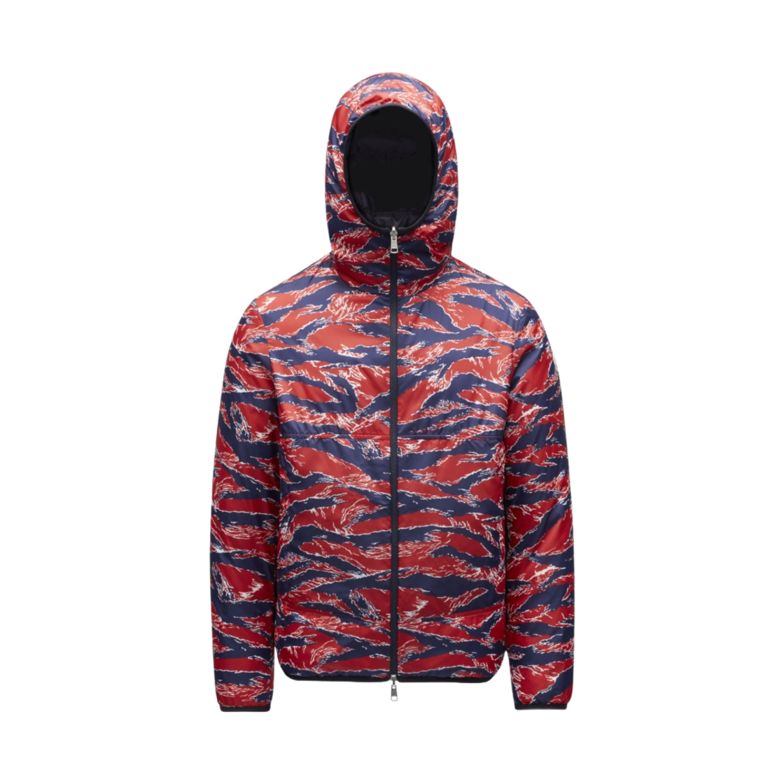 몽클레르 브리세이 리버시블 쇼트 다운 자켓 레드 블루 - 22SS(Moncler Bressay Reversible Short Down Jacket Red Blue - 22SS) - 1