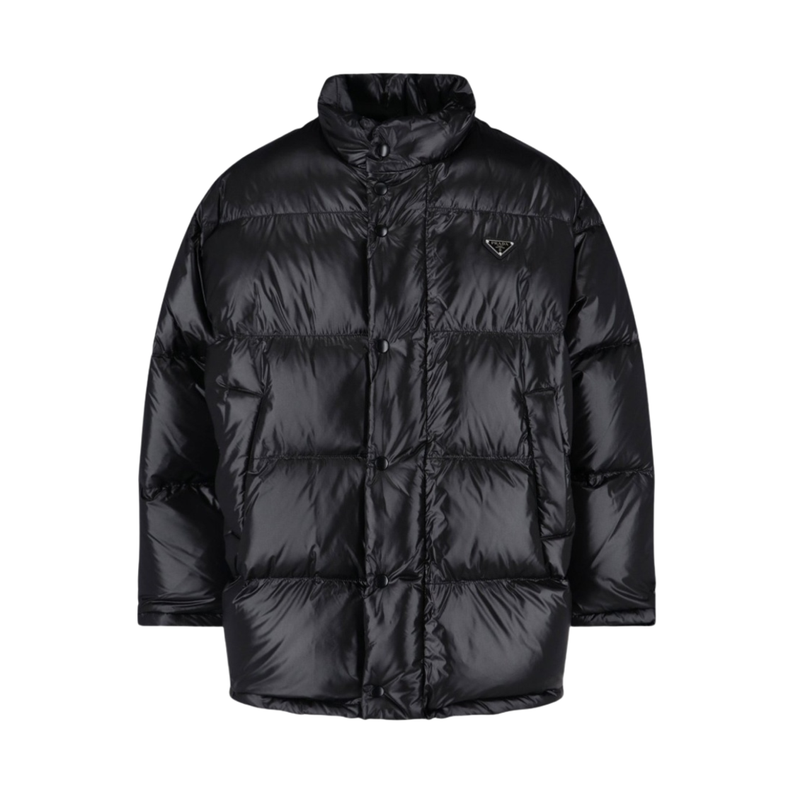 프라다 리나일론 다운 자켓 블랙(Prada Re-Nylon Down Jacket Black)