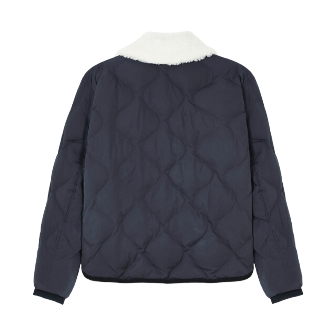 (W) 타미 진스 셰르파 숏 다운 블랙((W) Tommy Jeans Sherpa Short Down Black) - 2