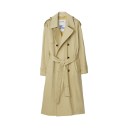 Burberry Long Castleford Trench Coat Hunter