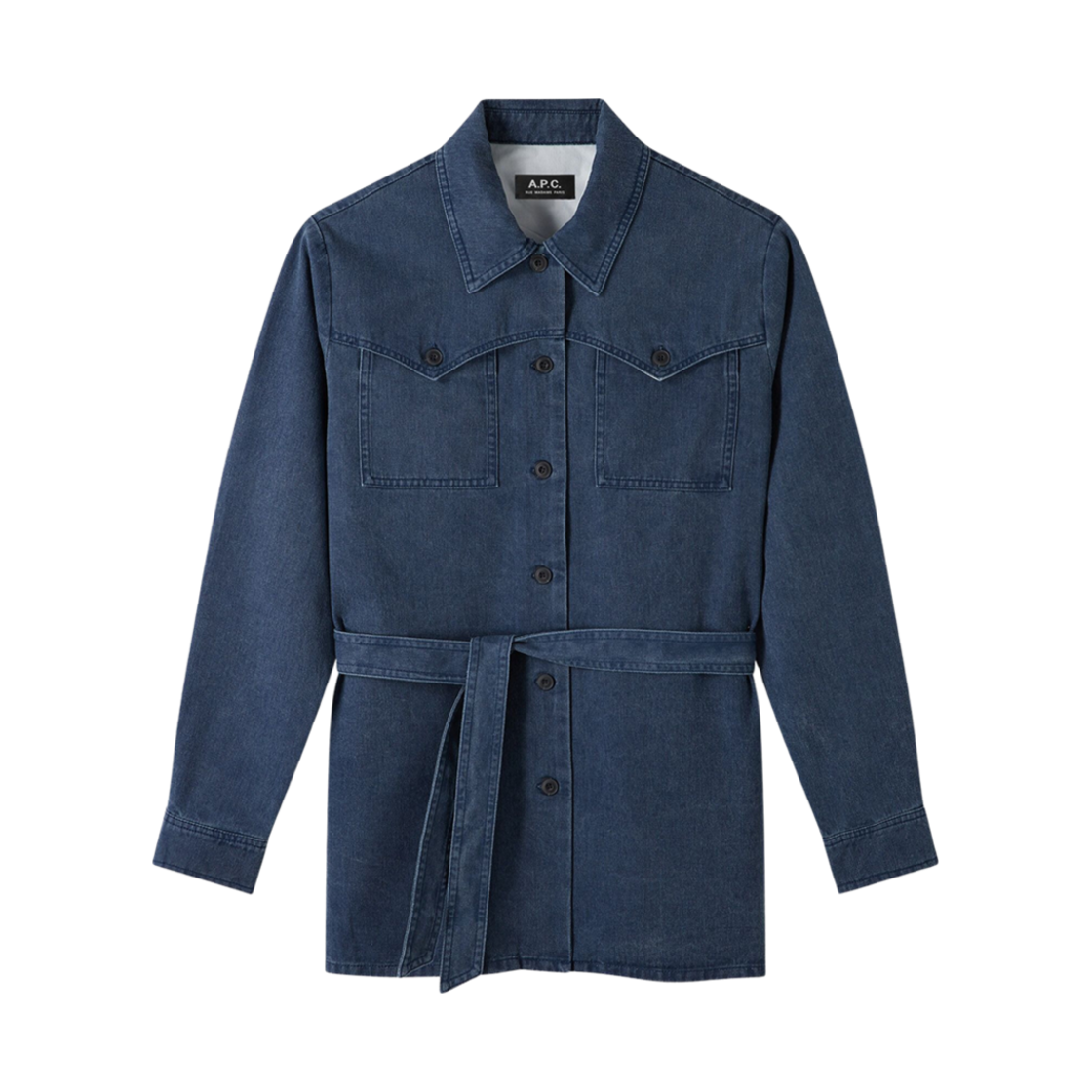 COGEB-F02828-IAA (W) A.P.C. Joann Jacket Blue