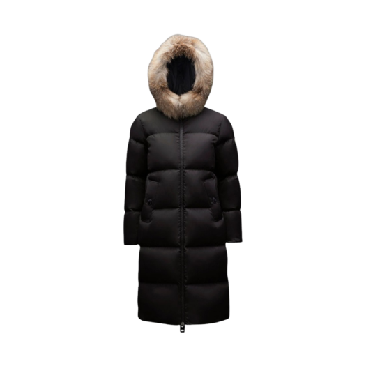 (W) Moncler Marrionnier Long Down Jacket Black - 23FW